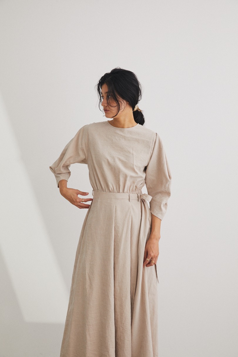 ボリュームスリーブラップワンピース Stylemixer スタイルミキサー 公式通販サイト