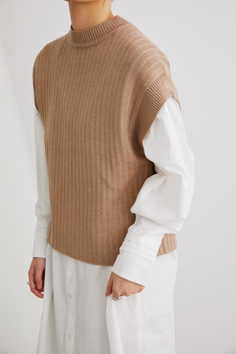 バックオープンニットベスト Stylemixer スタイルミキサー 公式通販サイト