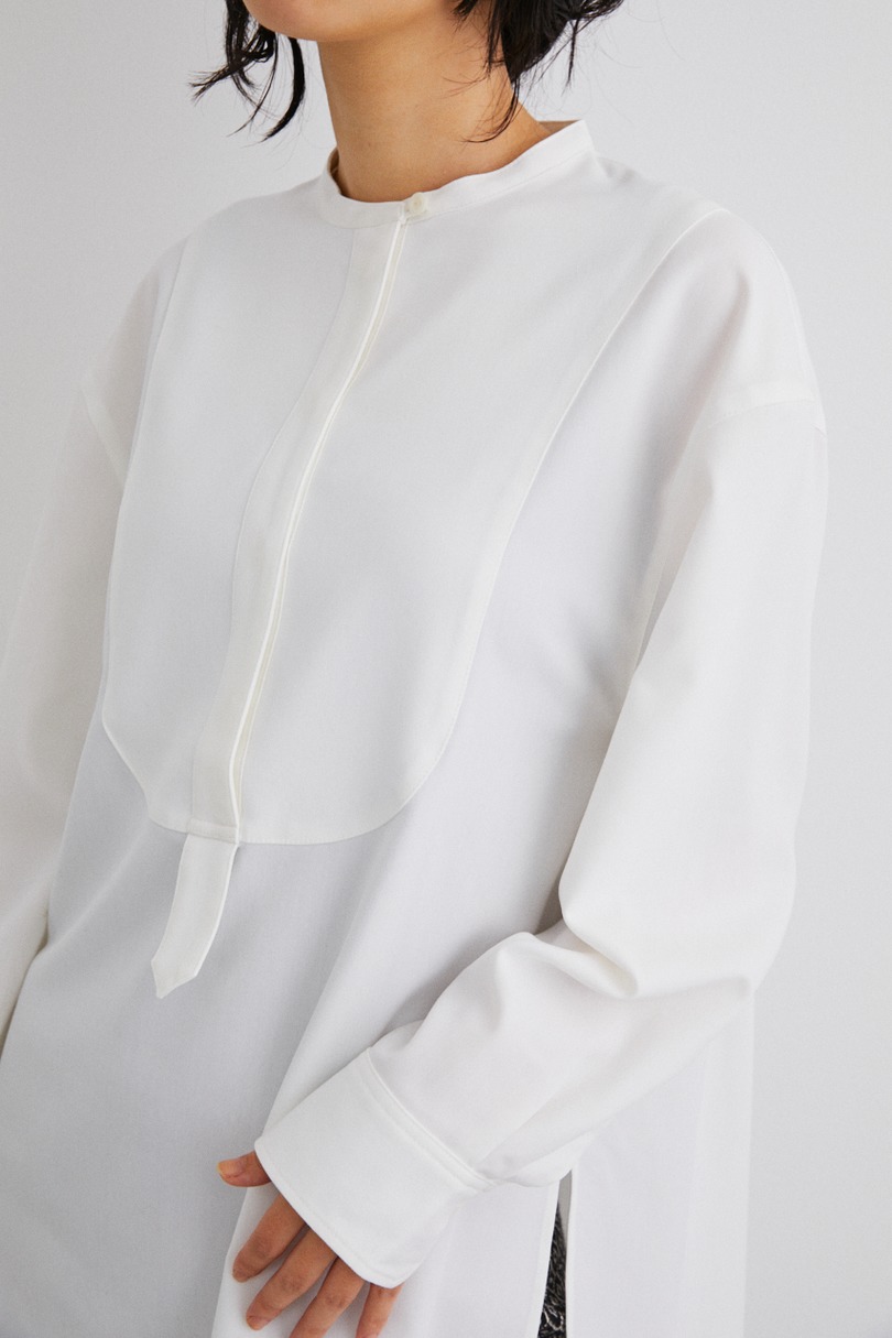 バンドカラーバックロングシャツ Stylemixer スタイルミキサー 公式通販サイト