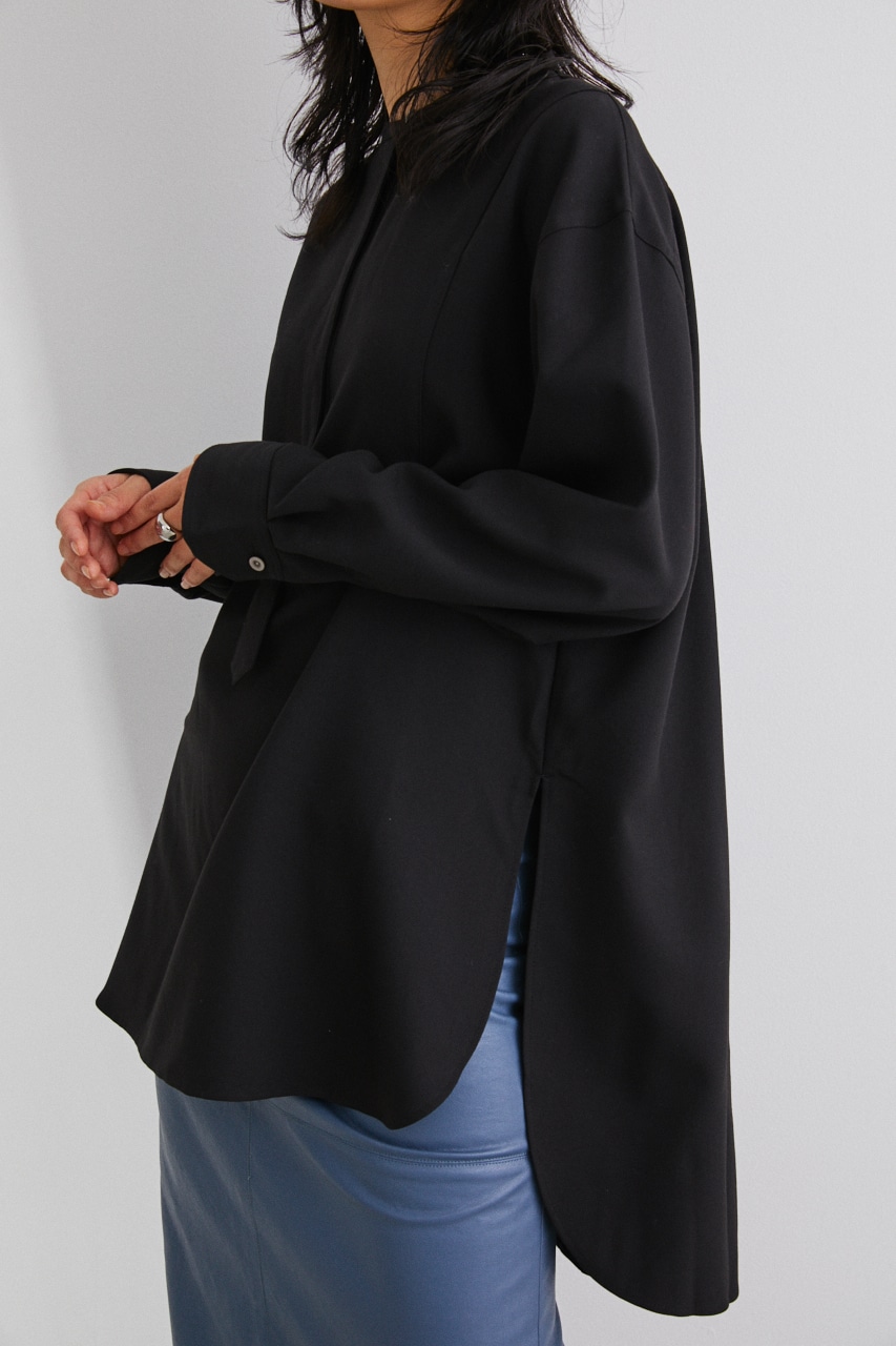 バンドカラーバックロングシャツ Stylemixer スタイルミキサー 公式通販サイト