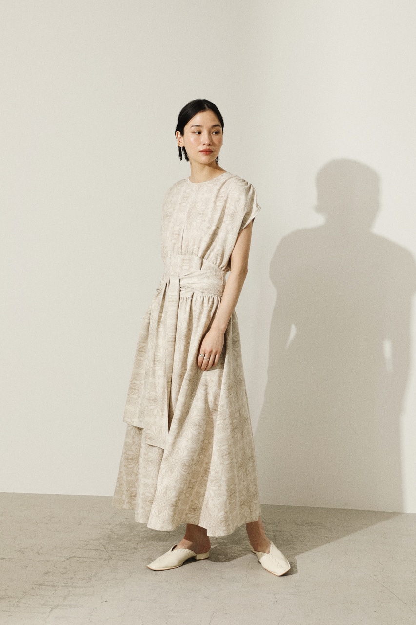 ペイズリーウエストギャザーワンピース Stylemixer スタイルミキサー 公式通販サイト