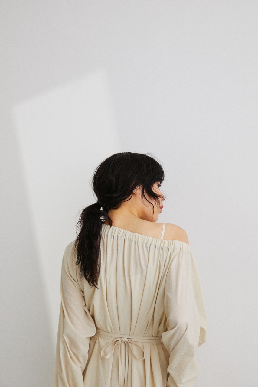 クロスストリングギャザーワンピース Stylemixer スタイルミキサー 公式通販サイト