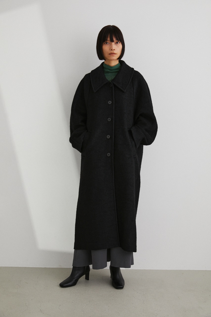 ビッグカラーブークレーウールコート Stylemixer スタイルミキサー 公式通販サイト