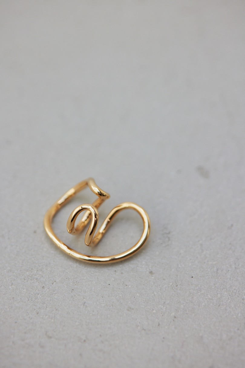 ラウンドフォークイヤカフ 詳細画像 GLD 4
