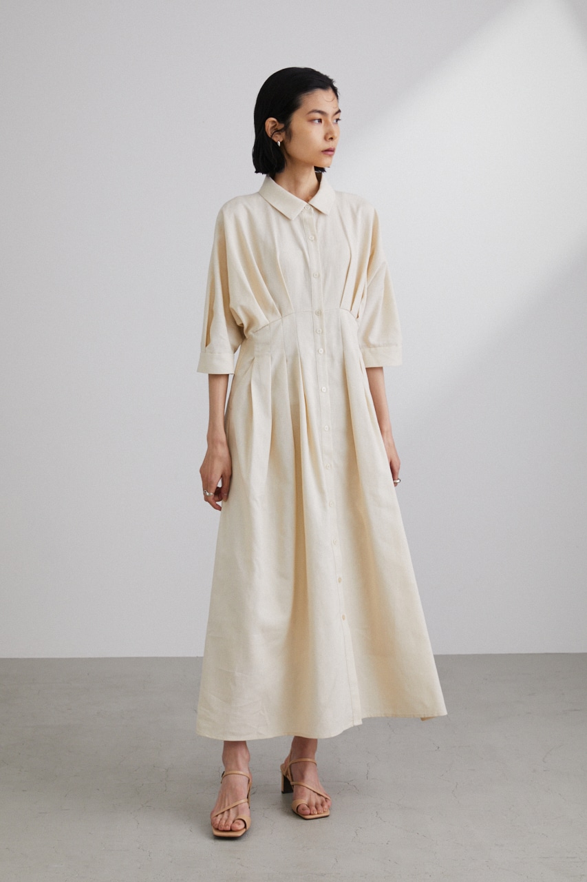 リネンタックシャツワンピース Stylemixer スタイルミキサー 公式通販サイト