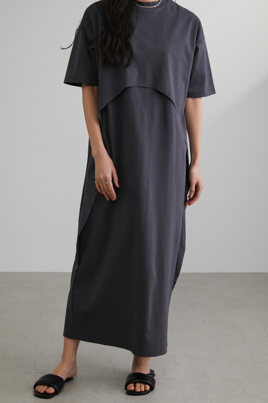 スムースレイヤードワンピース Stylemixer スタイルミキサー 公式通販サイト スムースレイヤードワンピース Stylemixer スタイルミキサー 公式通販サイト