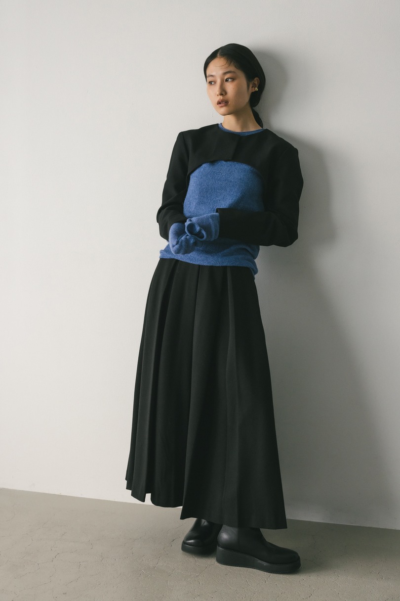 【WEB限定】2ピースラウンドジャケットワンピース 詳細画像 BLK 8