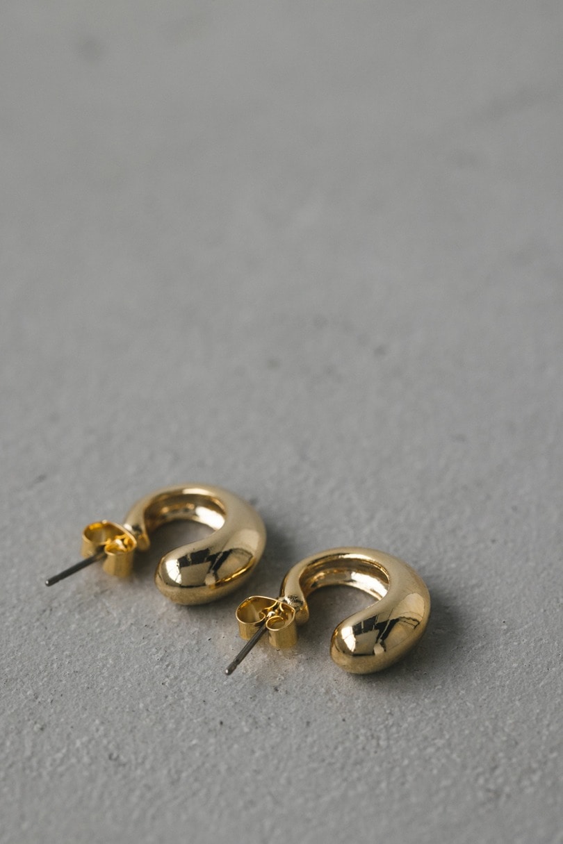 プランプフックピアス 詳細画像 GLD 6