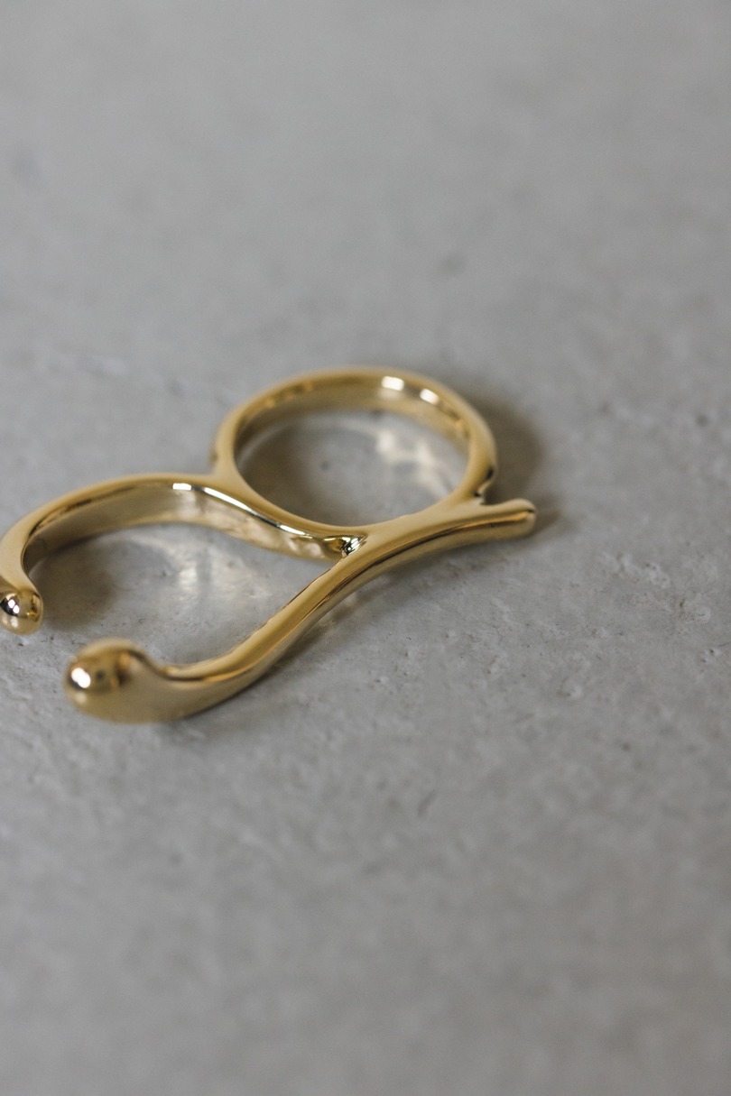 テールダブルリング 詳細画像 GLD 5