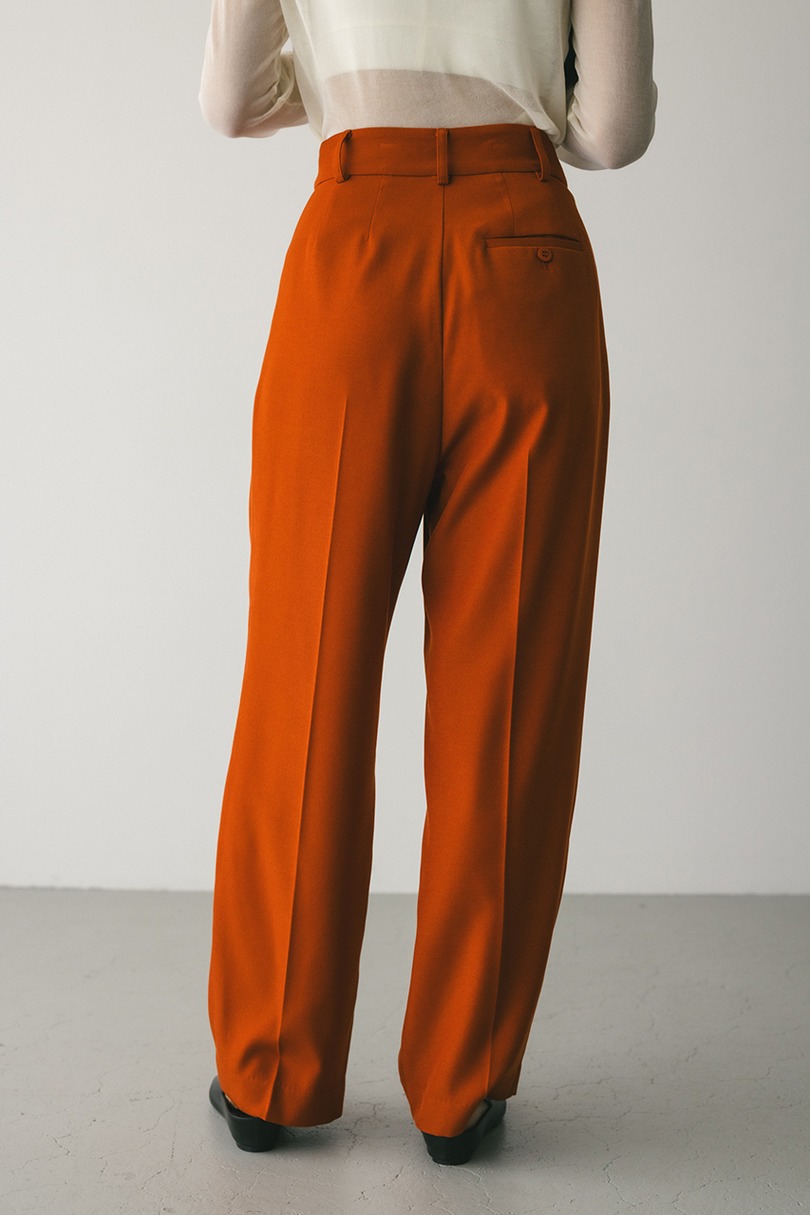 【WEB限定】ベーシックツータックパンツロング　 詳細画像 ORG 3