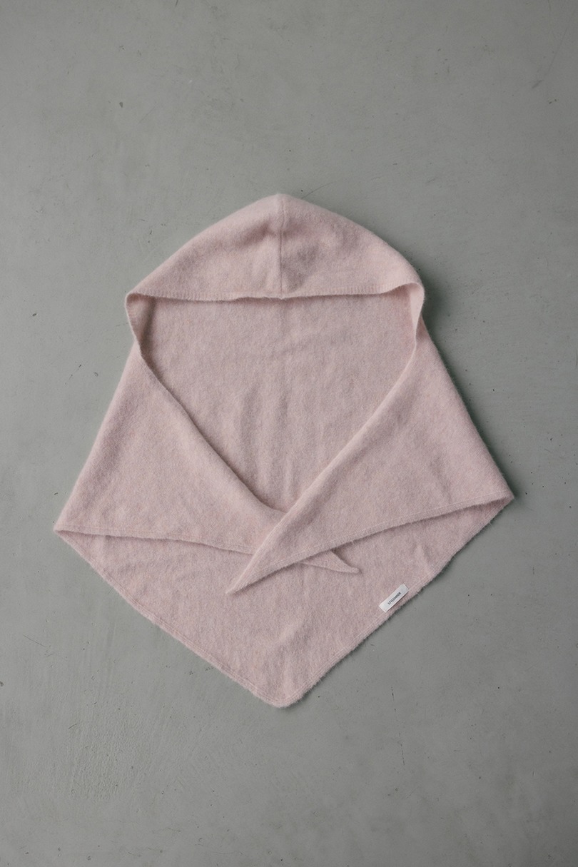 アンゴラミックスフーディースカーフ 詳細画像 PNK 5