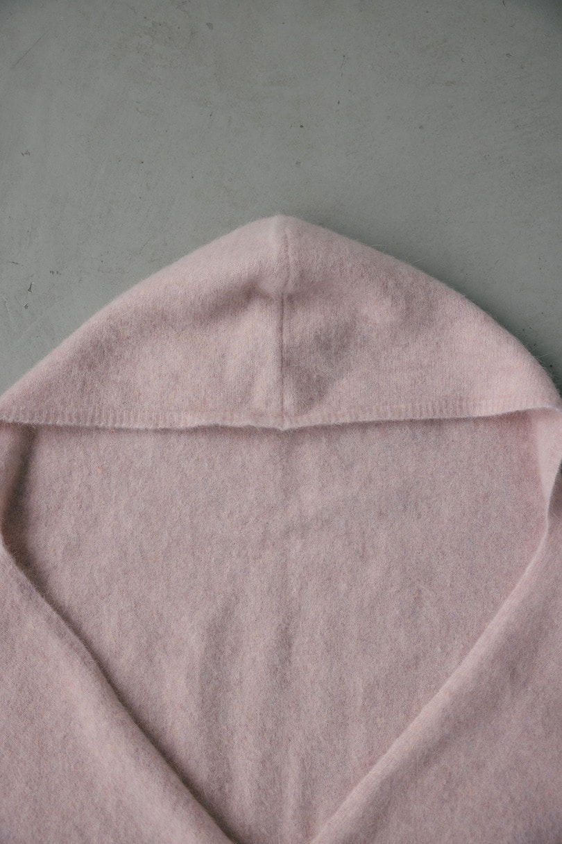 アンゴラミックスフーディースカーフ 詳細画像 PNK 6