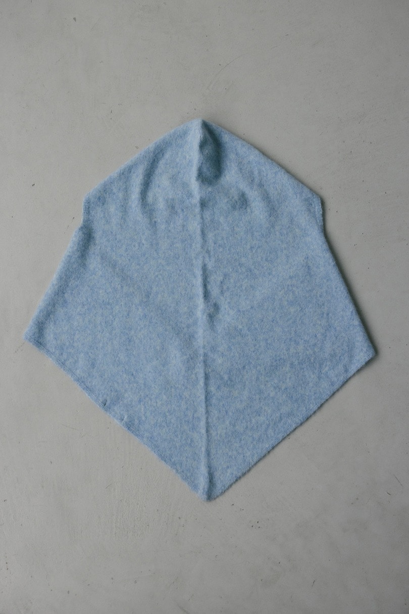 アンゴラミックスフーディースカーフ 詳細画像 BLU 6