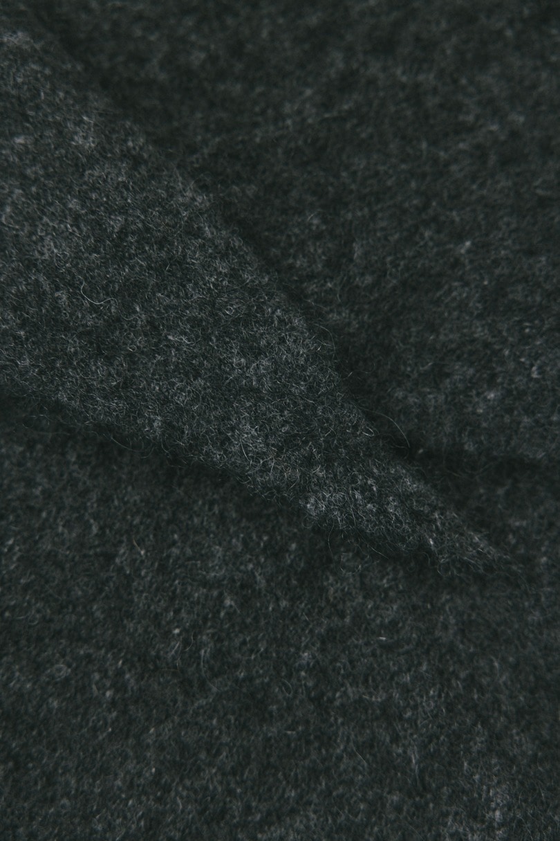 アンゴラミックスフーディースカーフ 詳細画像 GRY 10