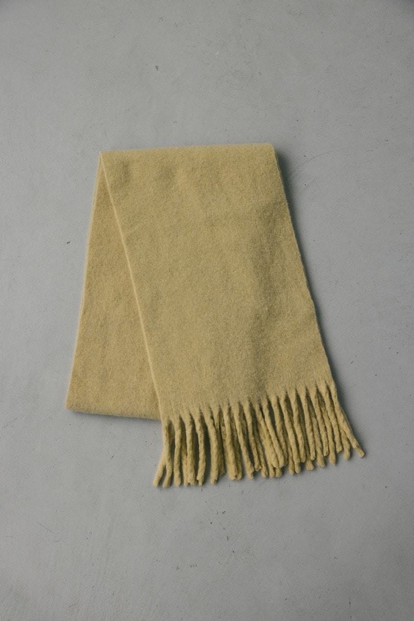 ブークレーマフラー 詳細画像 YEL 2