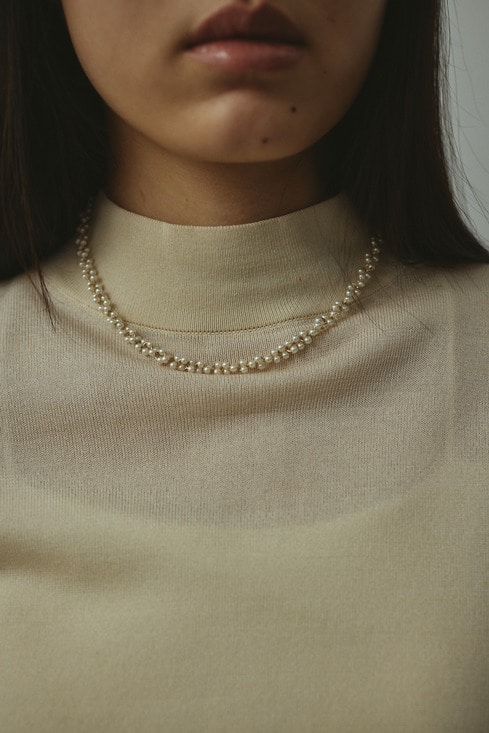 パールチェーンネックレス｜STYLEMIXER（スタイルミキサー）公式