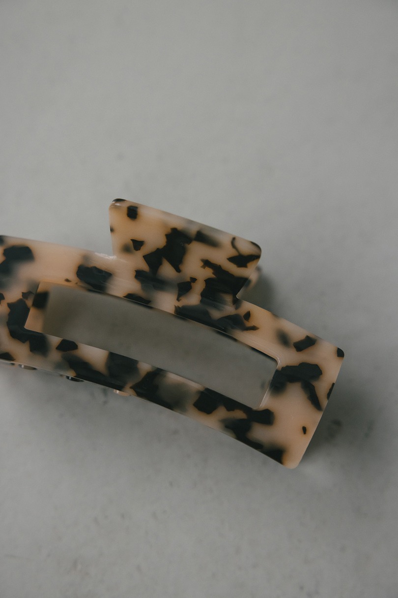 マーブルスクエアヘアクリップ 詳細画像 BEG 7