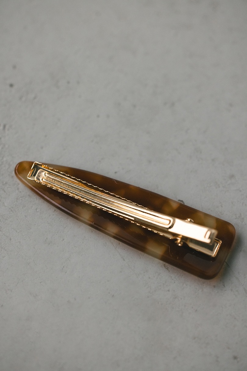 ニュアンスマーブルミニヘアクリップ 詳細画像 柄BRN 5