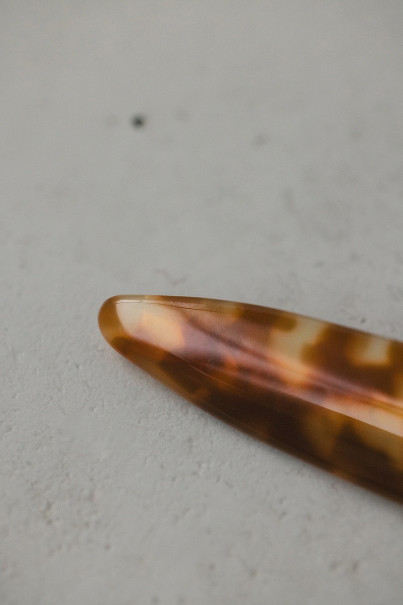 ニュアンスマーブルミニヘアクリップ 詳細画像 柄BRN 6