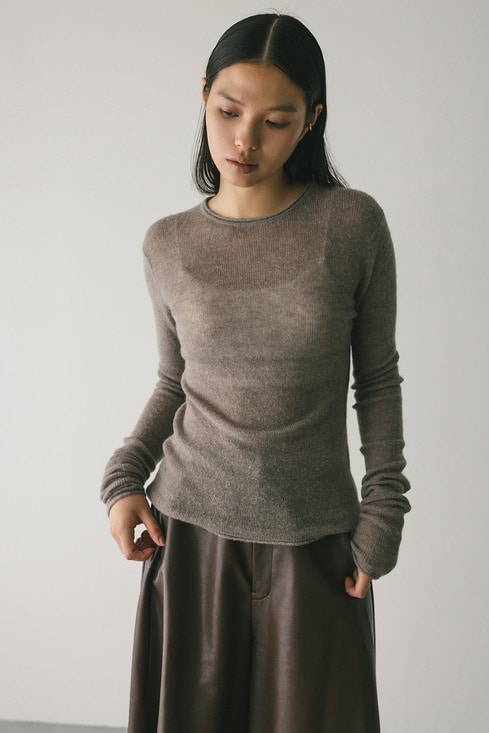 ロングスリーブソフトニット｜STYLEMIXER（スタイルミキサー