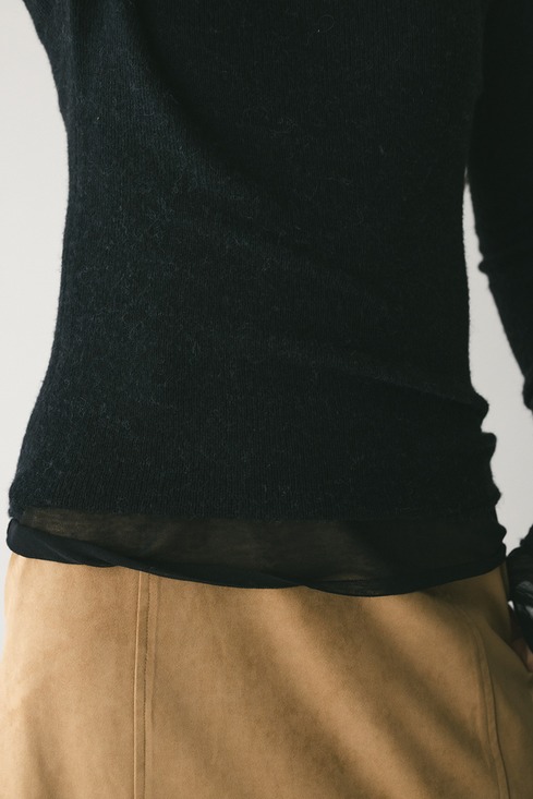 ロングスリーブソフトニット｜STYLEMIXER（スタイルミキサー