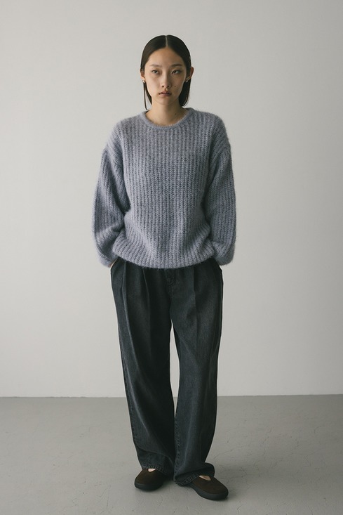 ミックスヘアリーボリュームニット｜STYLEMIXER（スタイルミキサー