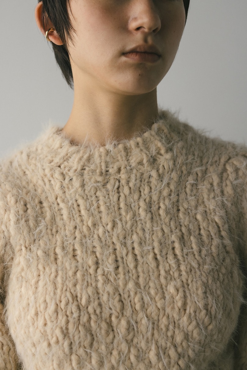 パワショルスラブシャギーニット 詳細画像 IVOY 4