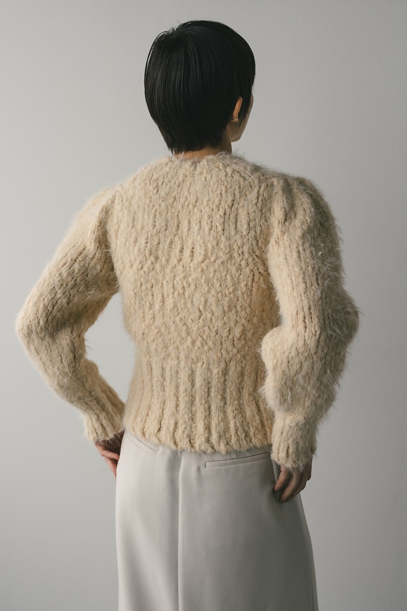 パワショルスラブシャギーニット 詳細画像 IVOY 7