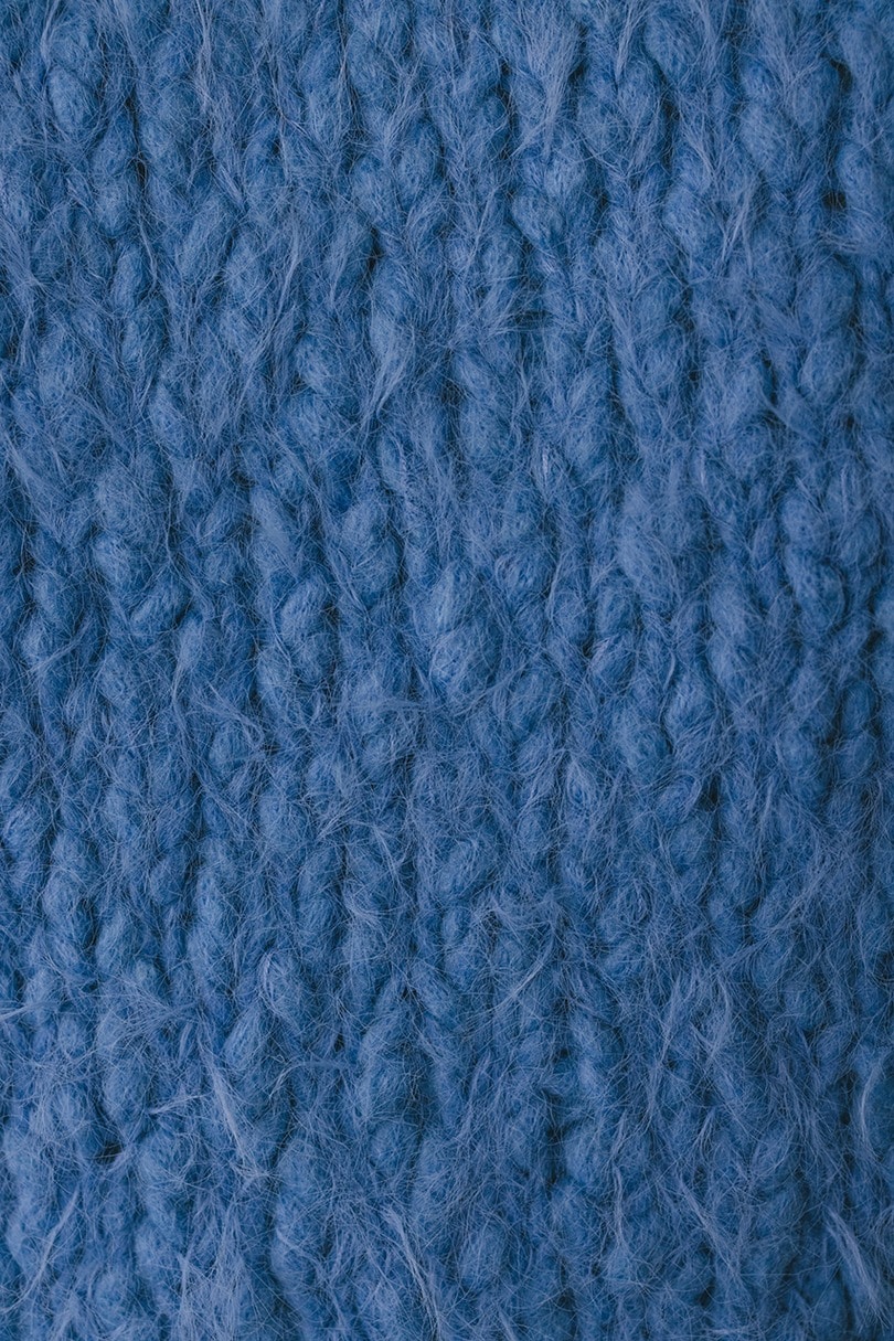 パワショルスラブシャギーニット 詳細画像 BLU 10