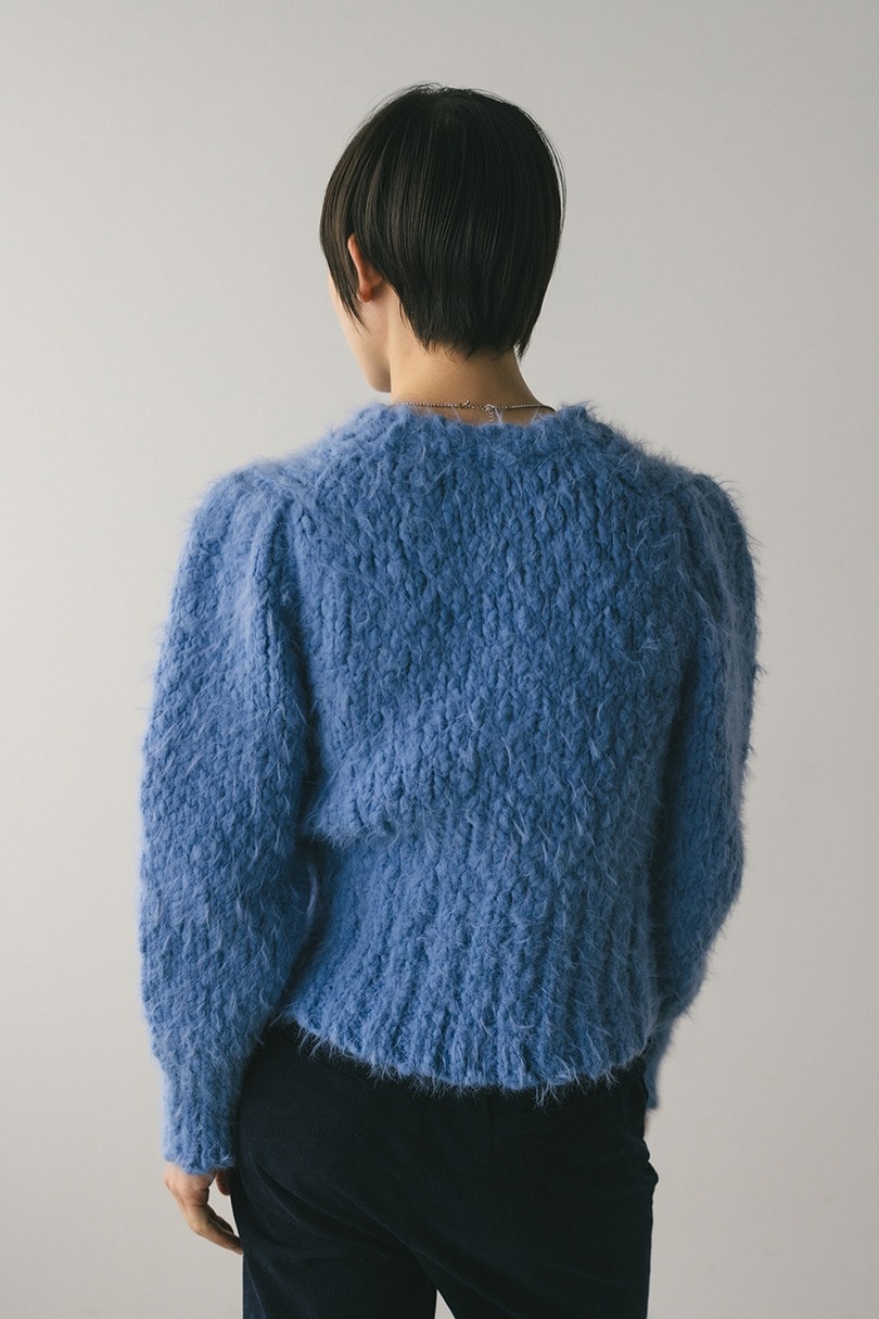 パワショルスラブシャギーニット 詳細画像 BLU 8