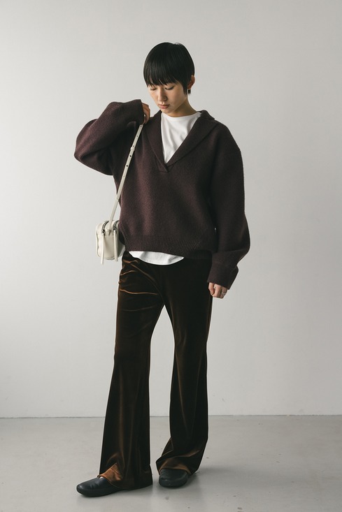 テーラーカラーニットトップ｜STYLEMIXER（スタイルミキサー）公式通販