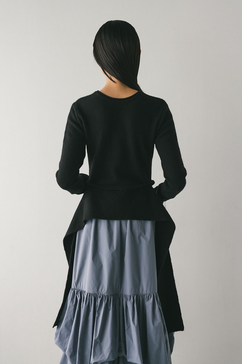 2WAYウエストマークニット 詳細画像 BLK 3