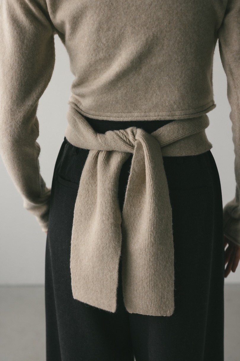 2WAYウエストマークニット 詳細画像 BEG 17