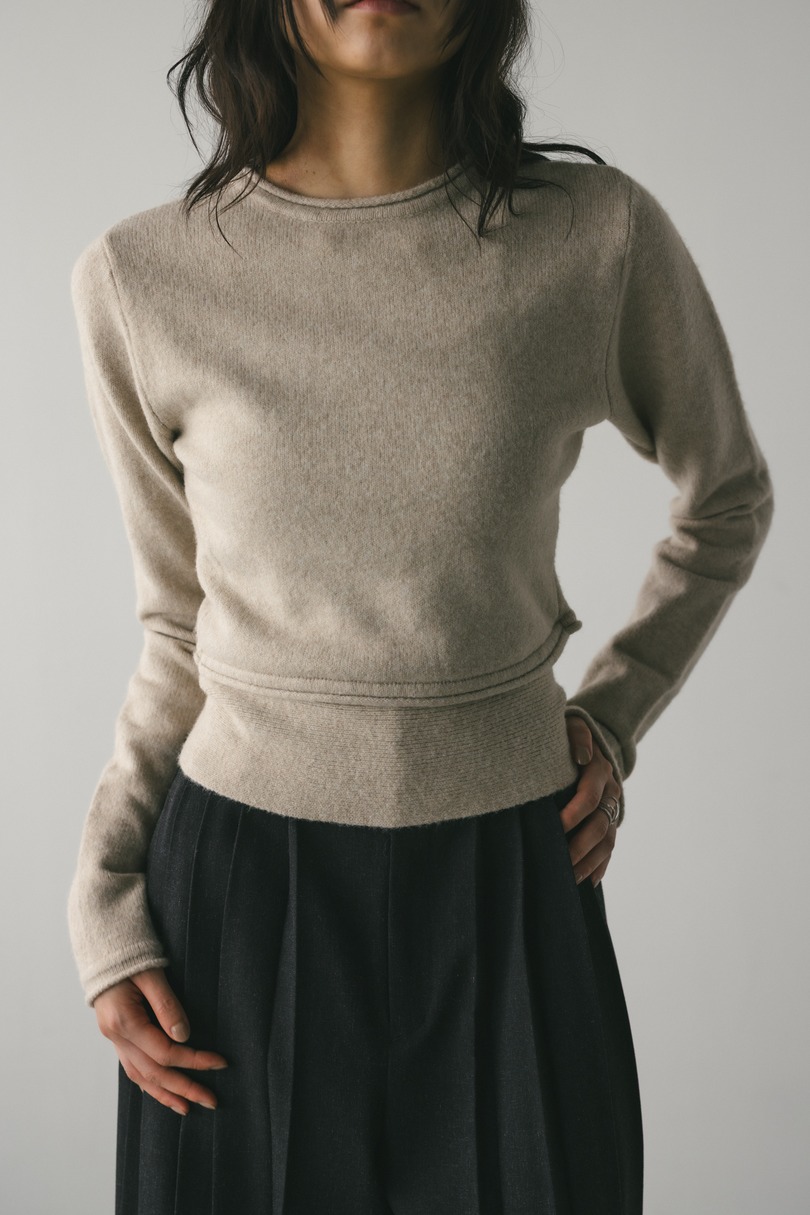 2WAYウエストマークニット 詳細画像 BEG 9