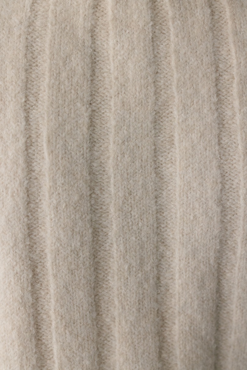 バックリボンリブニット 詳細画像 WHT 13