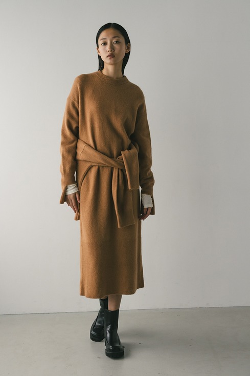 ルーズウールニットワンピース｜STYLEMIXER（スタイルミキサー）公式