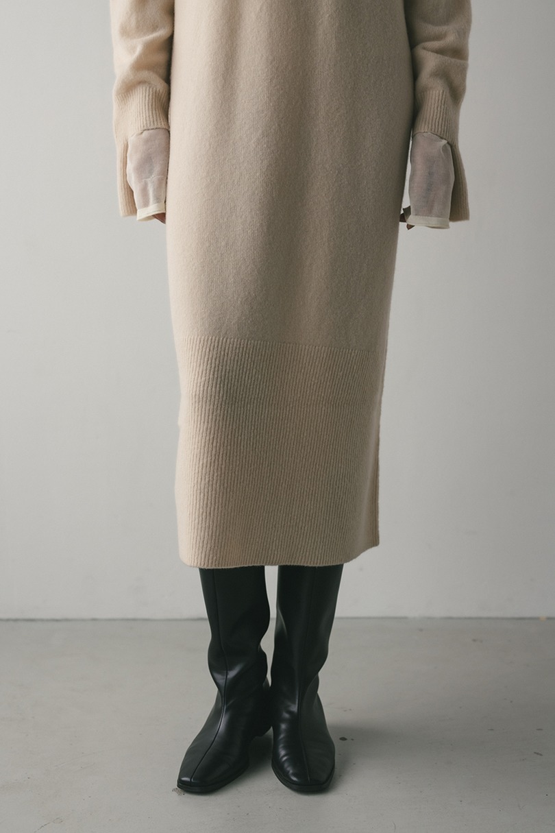 ルーズウールニットワンピース 詳細画像 IVOY 6