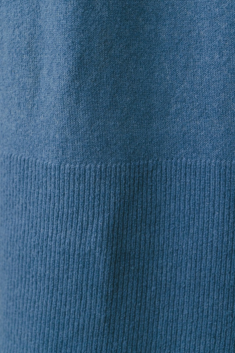 ルーズウールニットワンピース 詳細画像 BLU 9