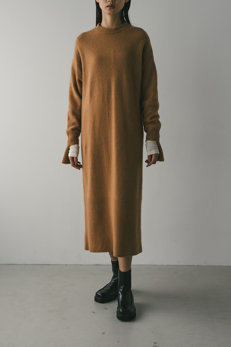 ルーズウールニットワンピース 詳細画像 CAM 3