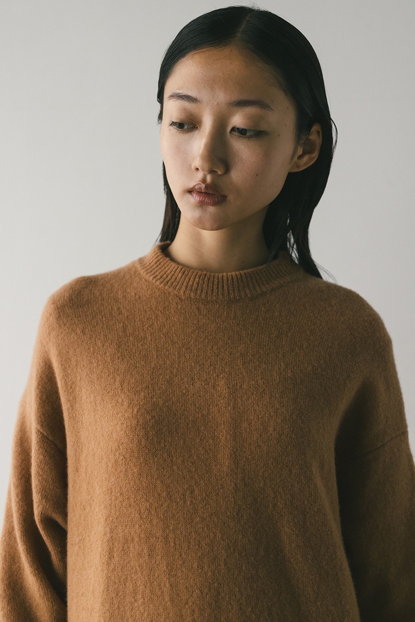 ルーズウールニットワンピース 詳細画像 CAM 4