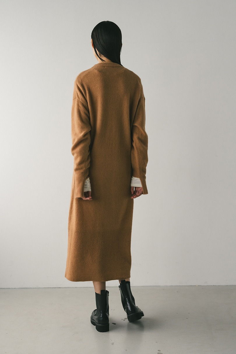 ルーズウールニットワンピース 詳細画像 CAM 7