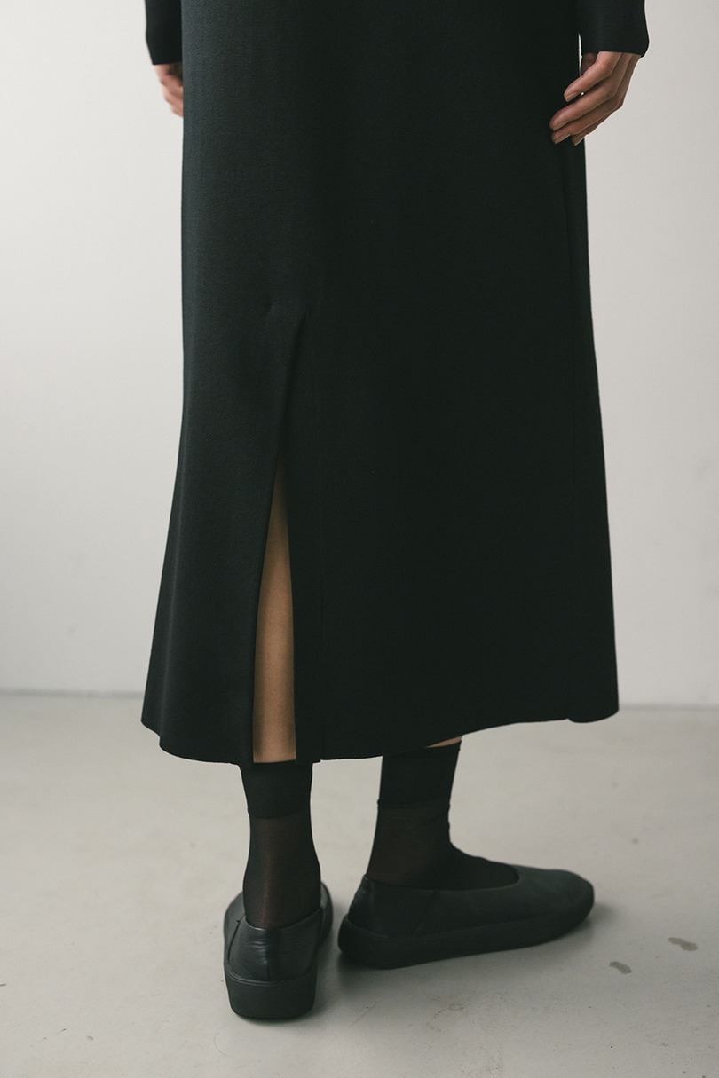 2ピースバルーンペプラムニットワンピース 詳細画像 BLK 16