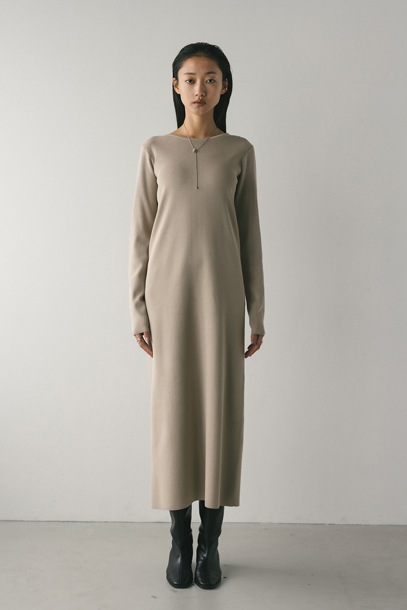 2ピースバルーンペプラムニットワンピース 詳細画像 BEG 7