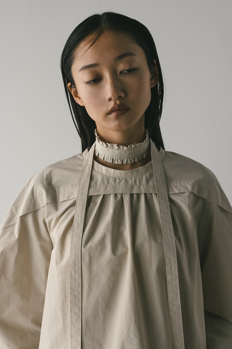 フリルチョーカーセットブラウス 詳細画像 BEG 4