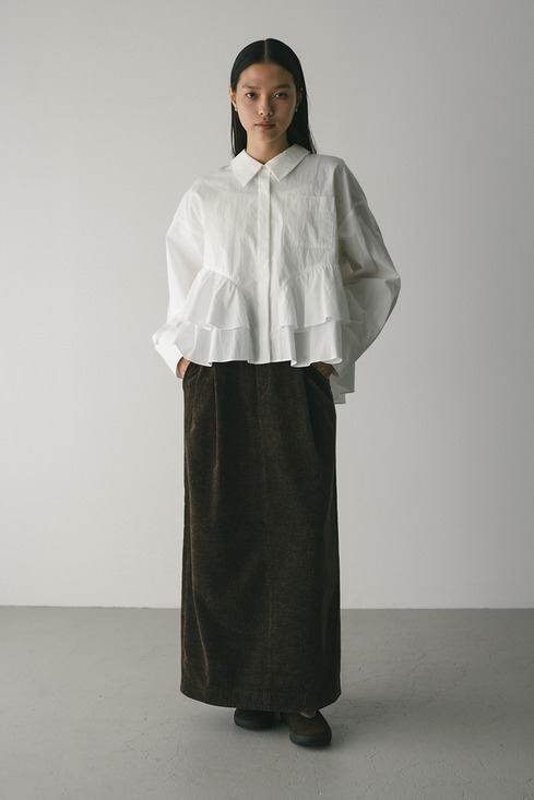 ティアードフリルシャツ｜STYLEMIXER（スタイルミキサー）公式通販サイト