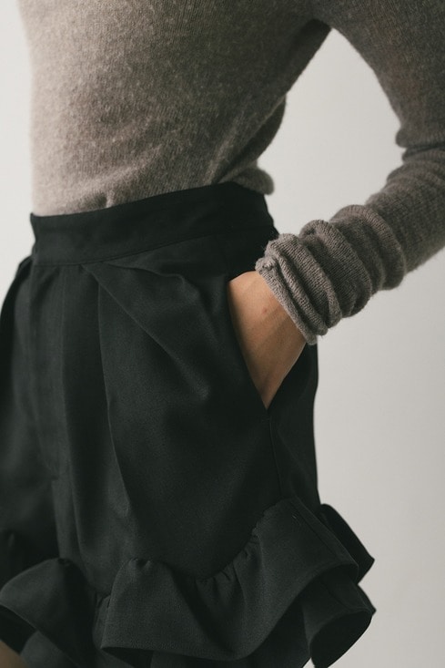 フリルヘムショートパンツ｜STYLEMIXER（スタイルミキサー）公式通販サイト