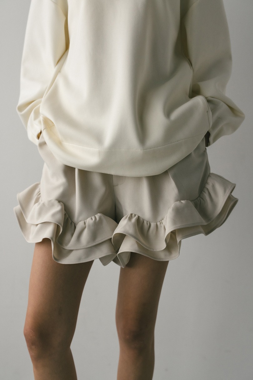 フリルヘムショートパンツ 詳細画像 IVOY 3