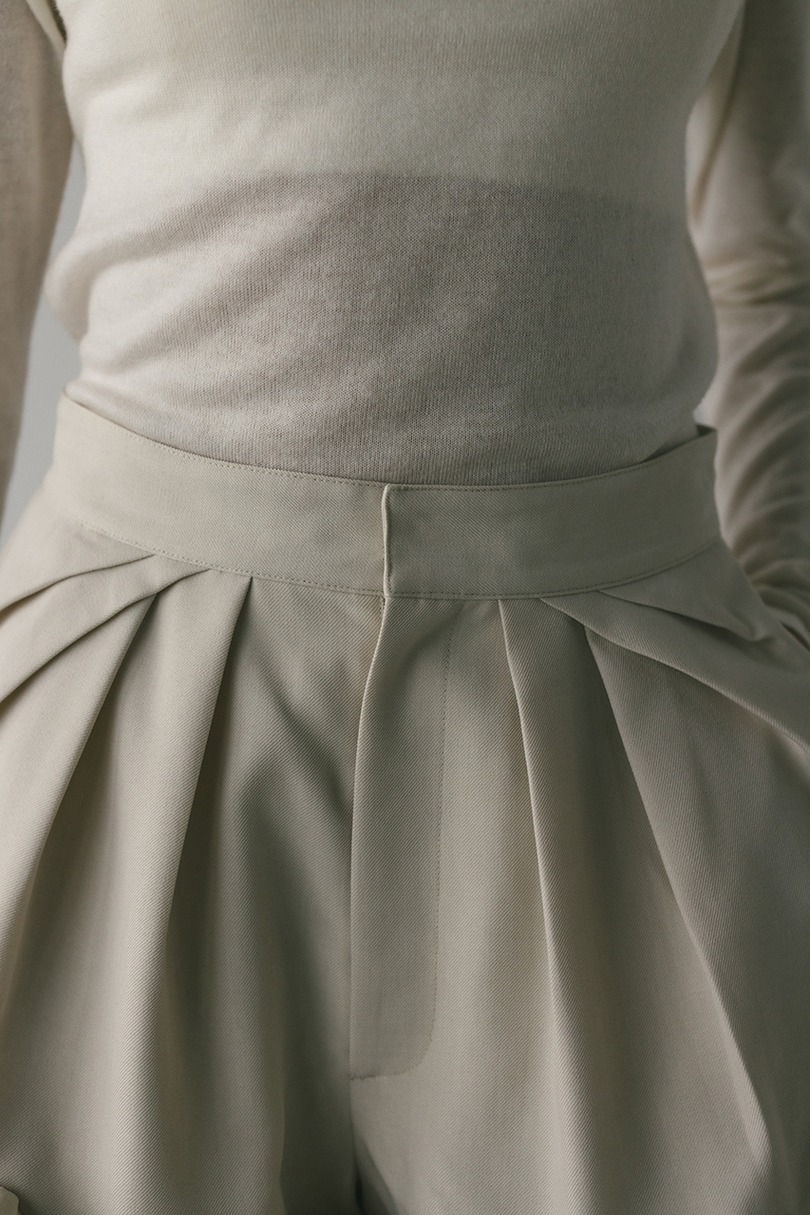 フリルヘムショートパンツ 詳細画像 IVOY 5