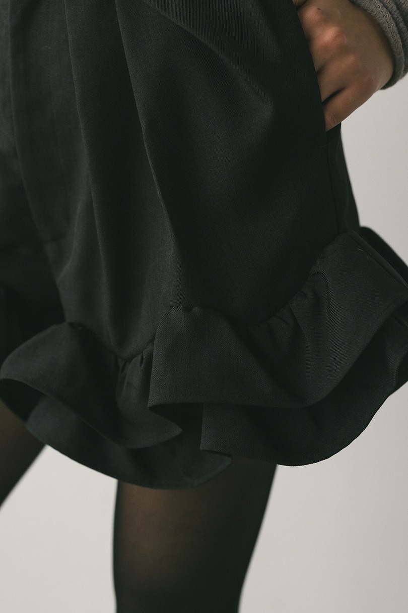 フリルヘムショートパンツ 詳細画像 BLK 8