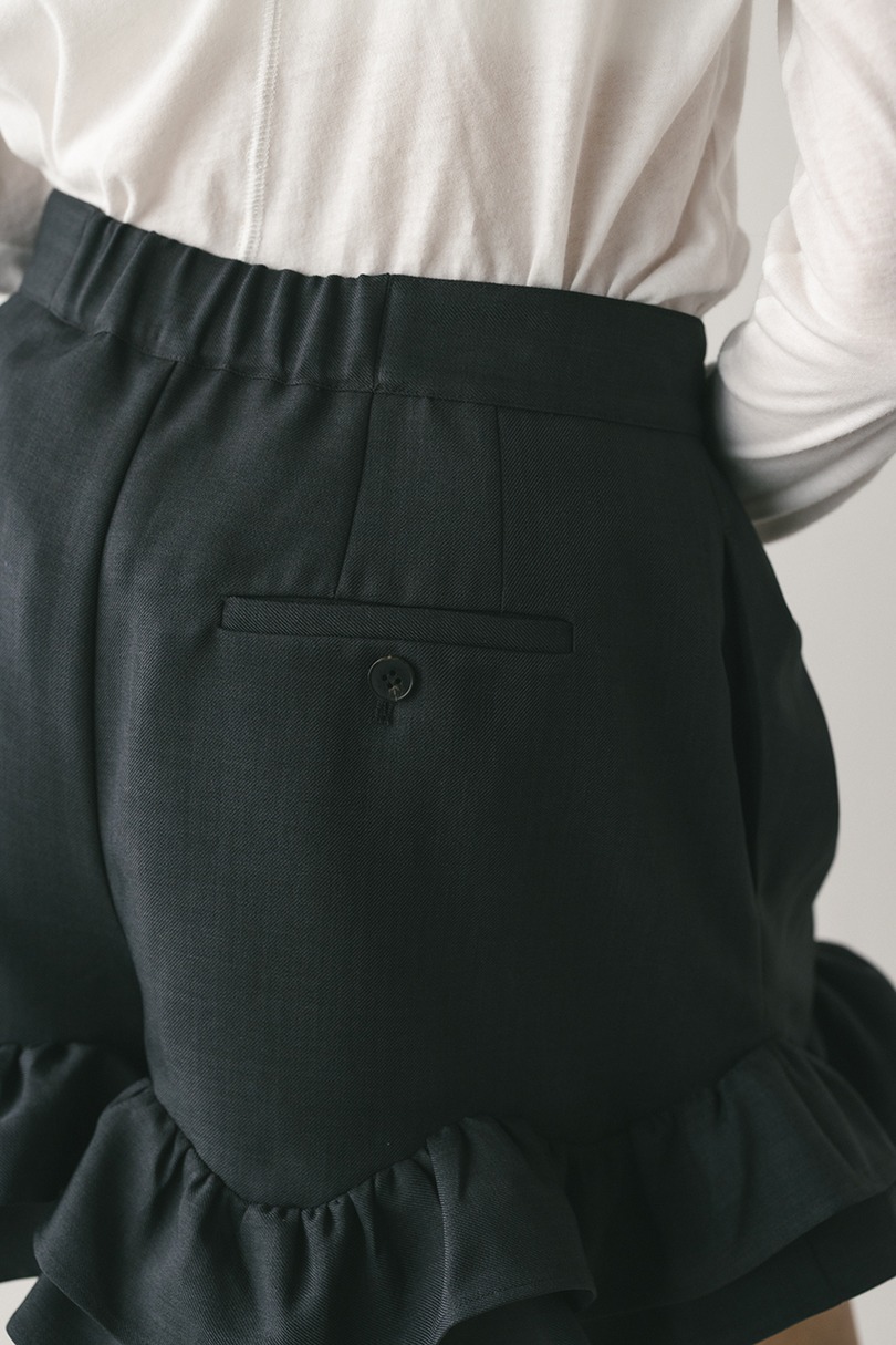 フリルヘムショートパンツ 詳細画像 GRY 9